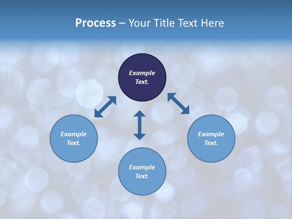 Blurry Club Texture PowerPoint Template