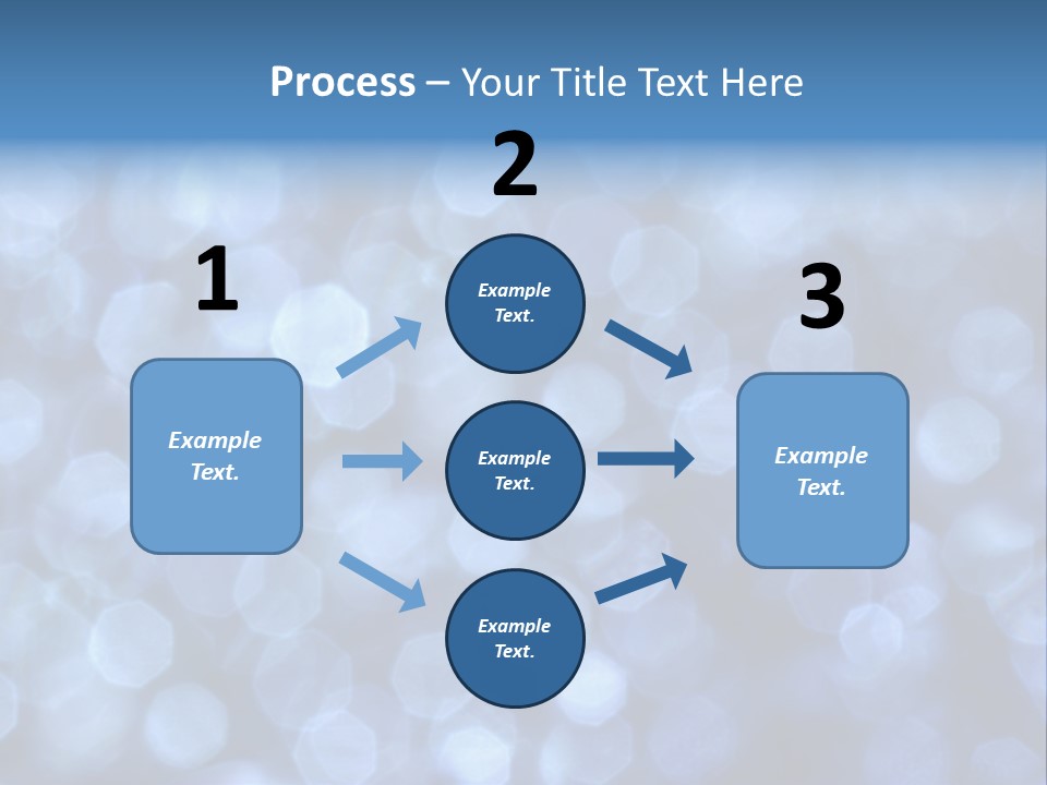 Blurry Club Texture PowerPoint Template