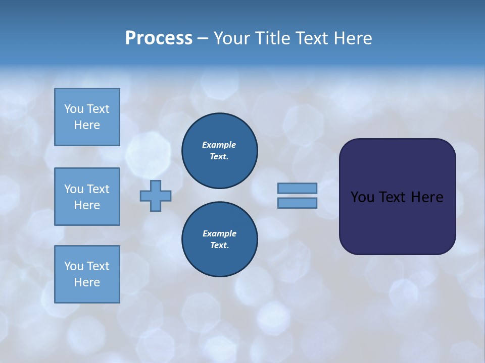 Blurry Club Texture PowerPoint Template