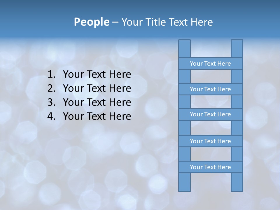 Blurry Club Texture PowerPoint Template