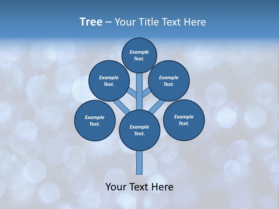 Blurry Club Texture PowerPoint Template