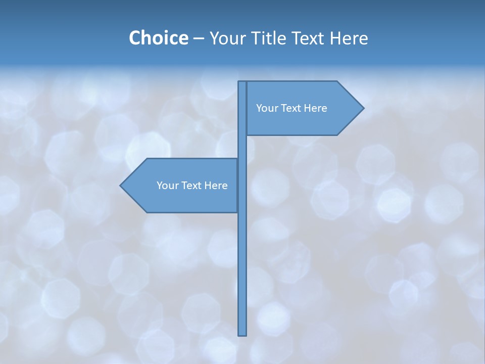 Blurry Club Texture PowerPoint Template