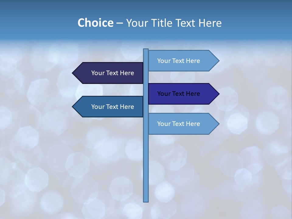 Blurry Club Texture PowerPoint Template
