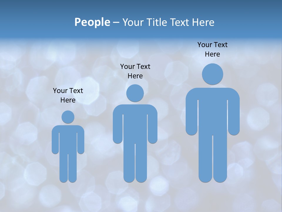 Blurry Club Texture PowerPoint Template