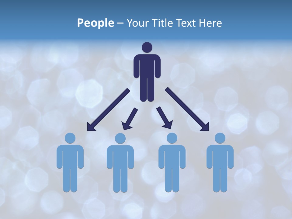 Blurry Club Texture PowerPoint Template