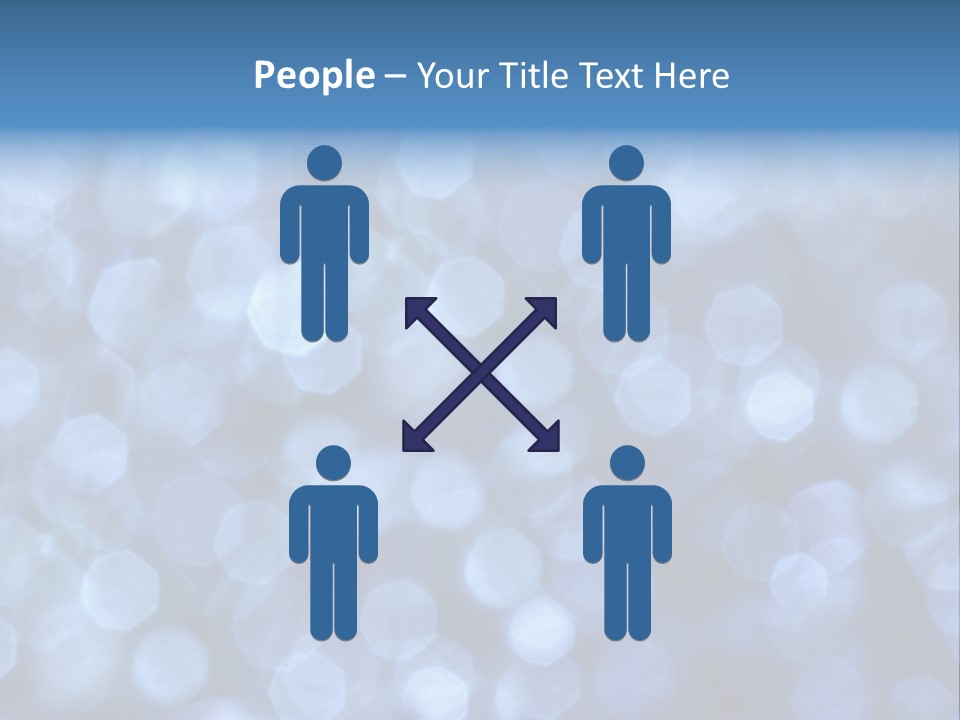 Blurry Club Texture PowerPoint Template