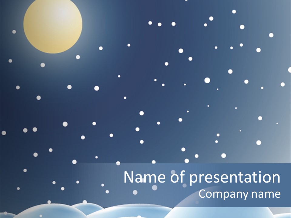 Christmas Year New PowerPoint Template