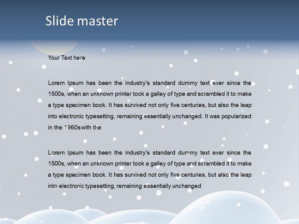 Christmas Year New PowerPoint Template