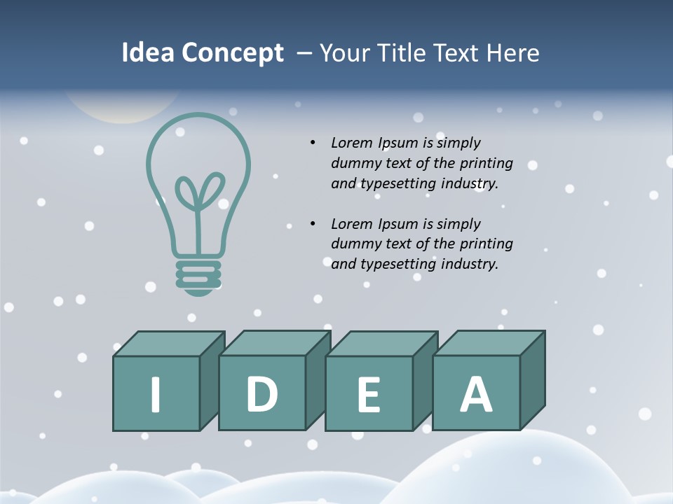 Christmas Year New PowerPoint Template