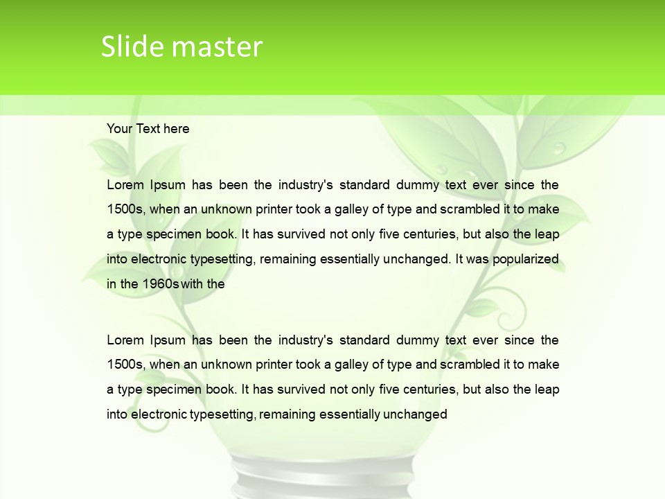 Background Power Concepts PowerPoint Template