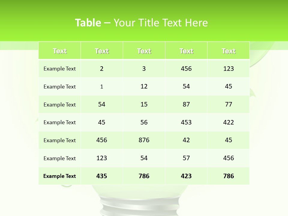 Background Power Concepts PowerPoint Template