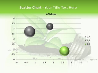 White Plant Green PowerPoint Template