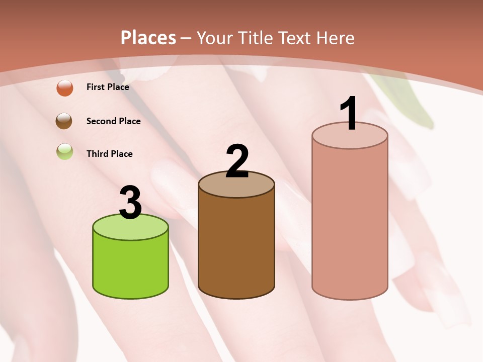 Closeup French Women PowerPoint Template