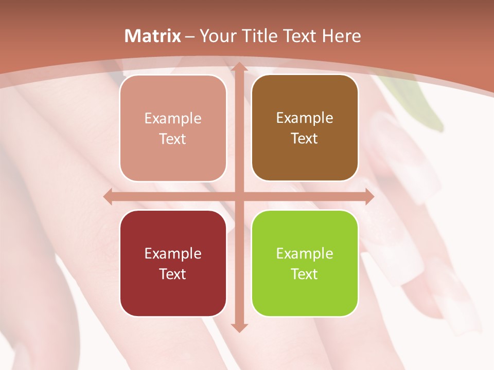 Closeup French Women PowerPoint Template