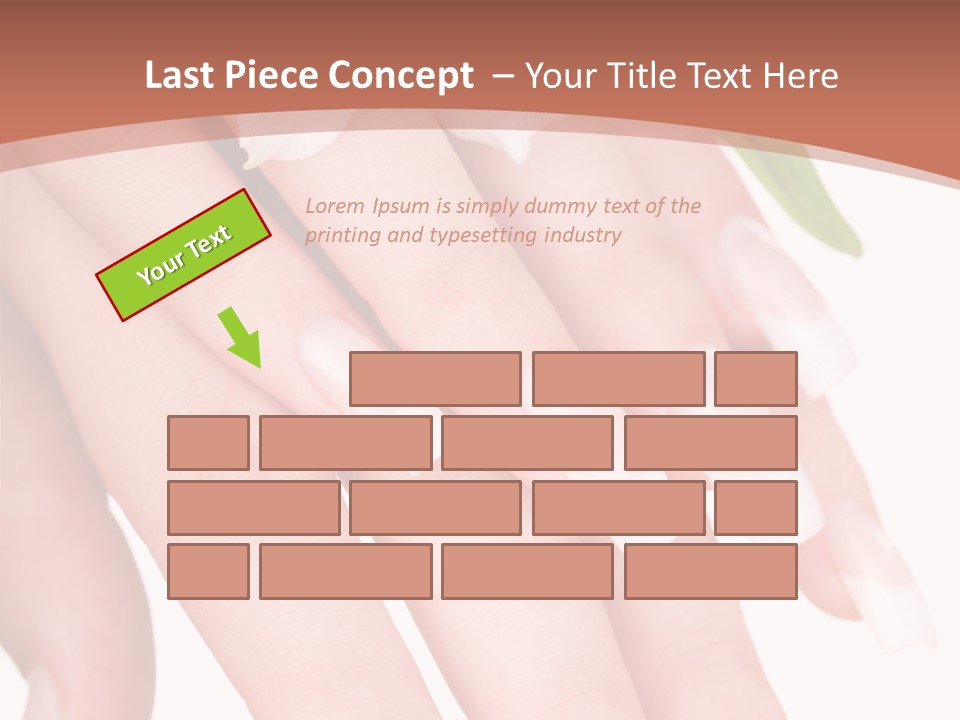 Closeup French Women PowerPoint Template