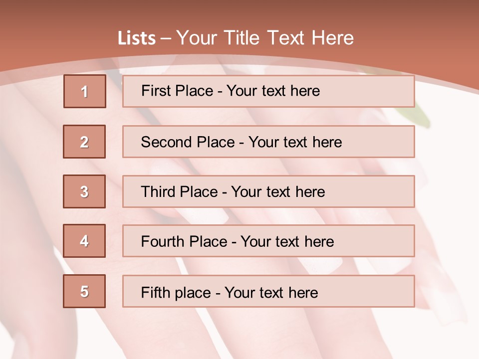 Closeup French Women PowerPoint Template