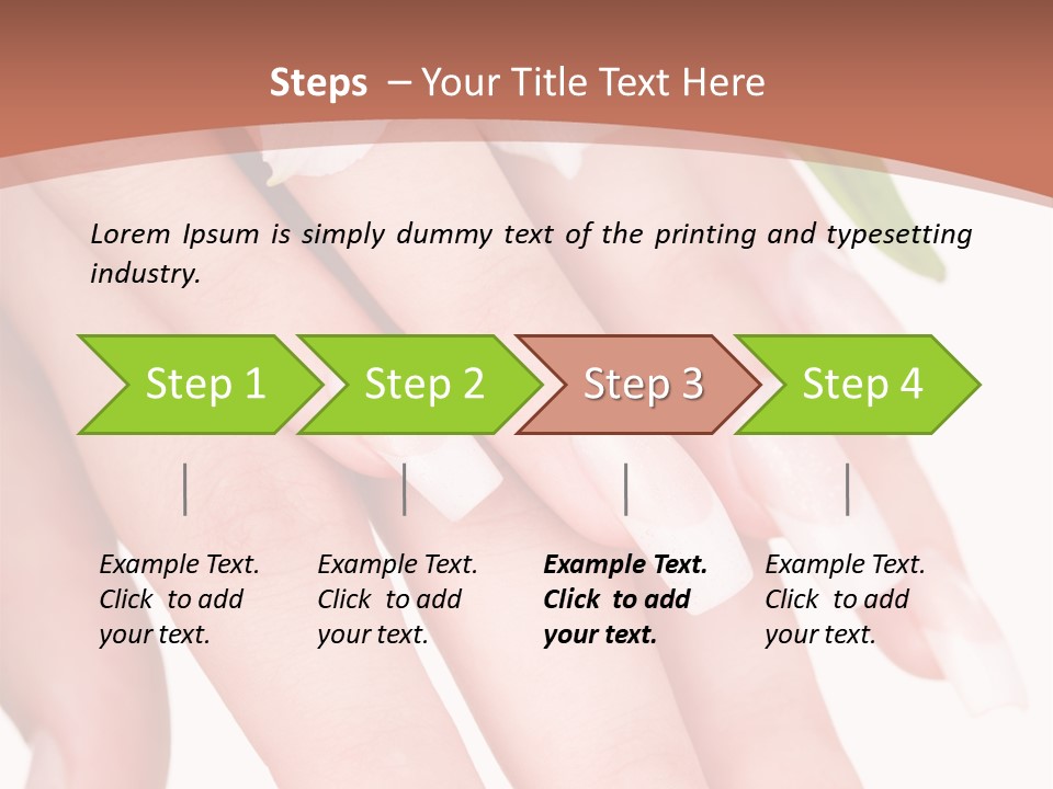 Closeup French Women PowerPoint Template