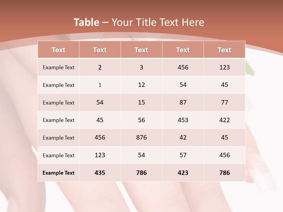 Closeup French Women PowerPoint Template