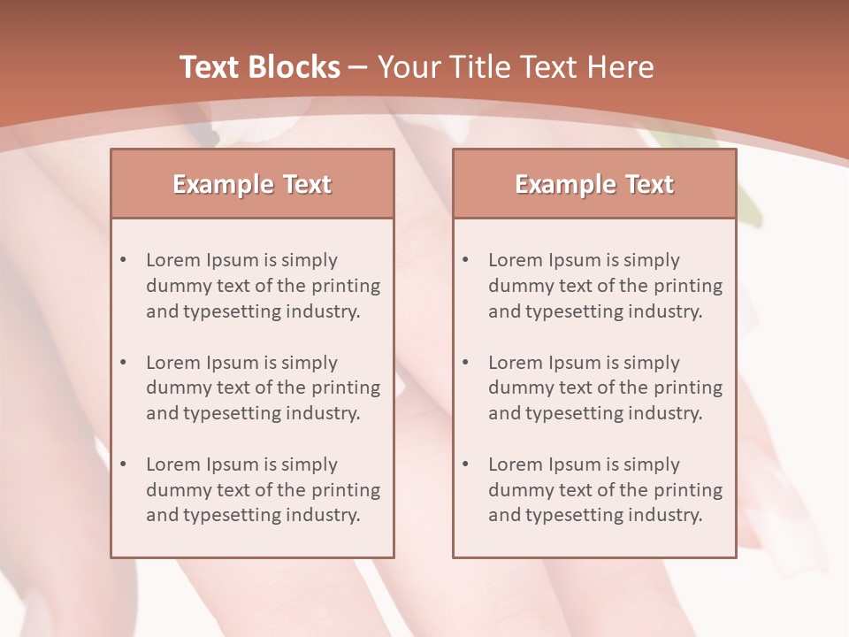 Closeup French Women PowerPoint Template