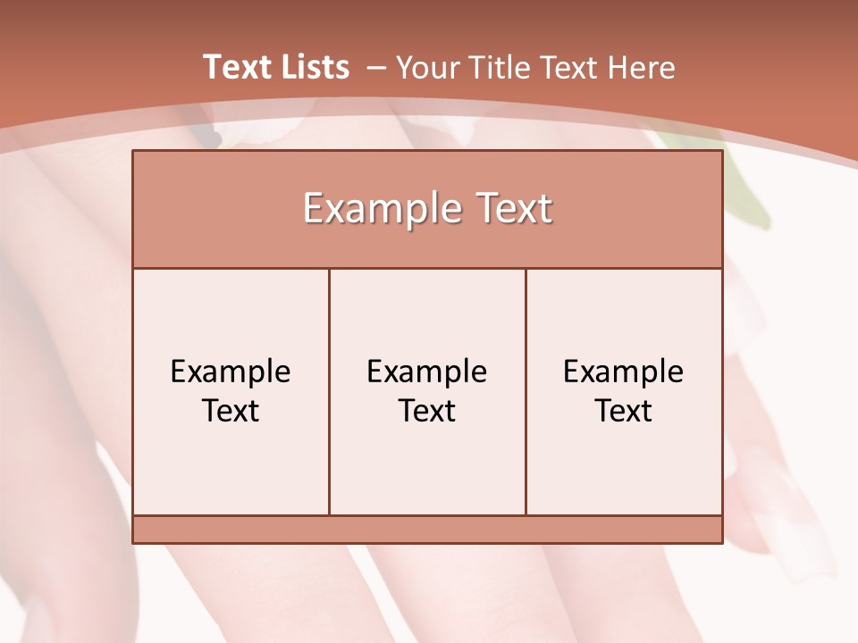 Closeup French Women PowerPoint Template