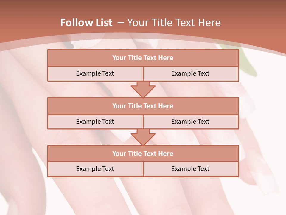 Closeup French Women PowerPoint Template
