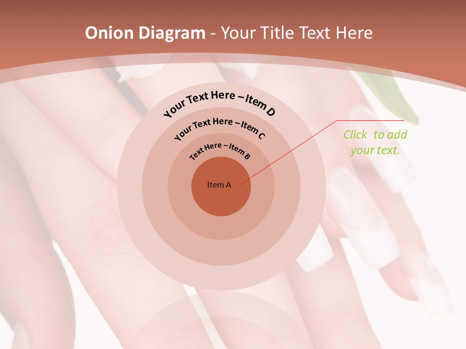 Closeup French Women PowerPoint Template