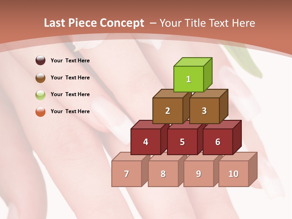 Closeup French Women PowerPoint Template