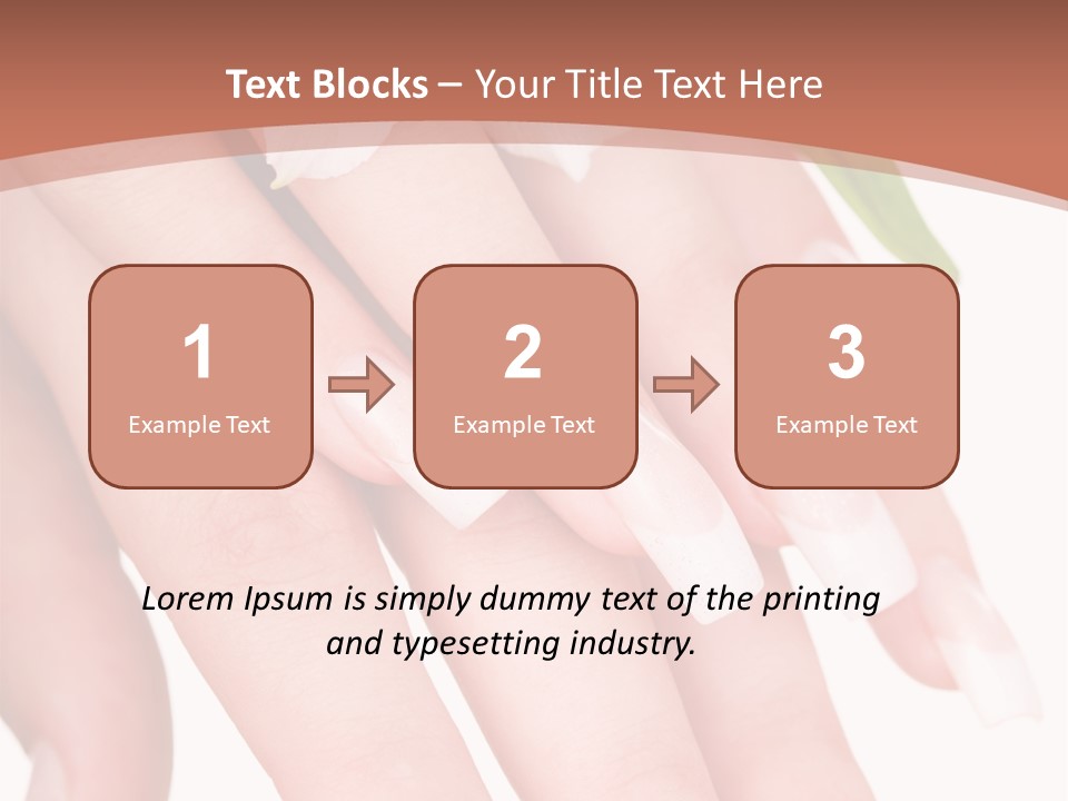 Closeup French Women PowerPoint Template