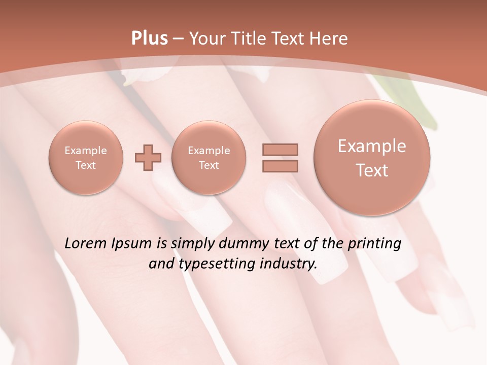 Closeup French Women PowerPoint Template