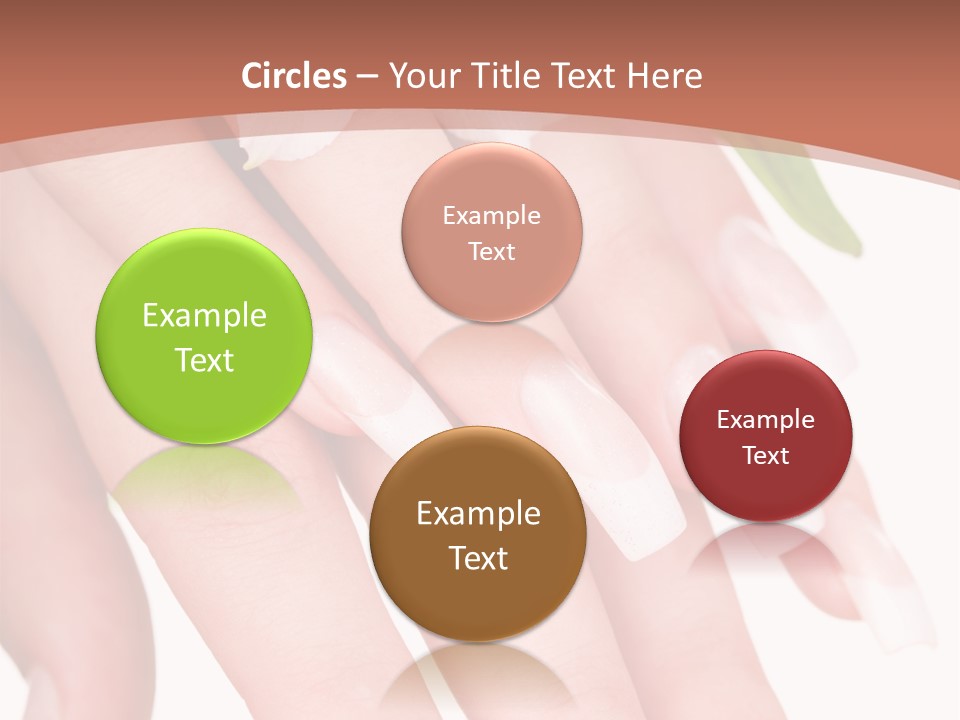 Closeup French Women PowerPoint Template