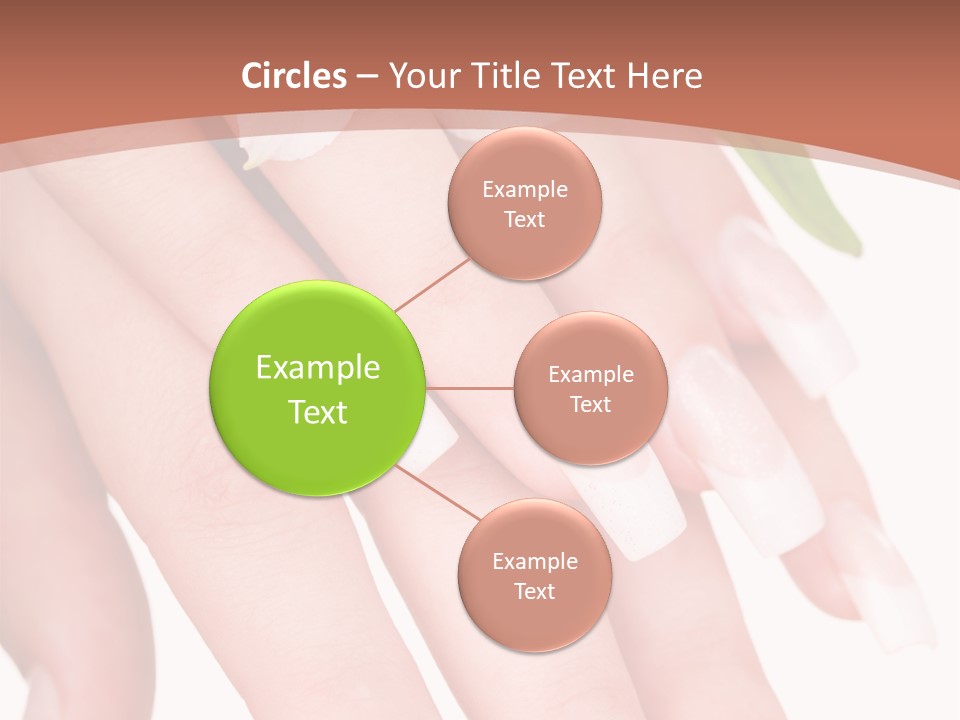 Closeup French Women PowerPoint Template