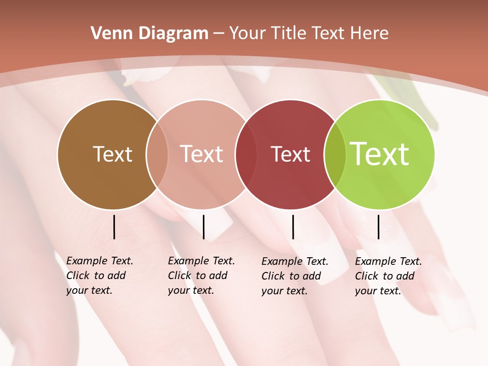 Closeup French Women PowerPoint Template