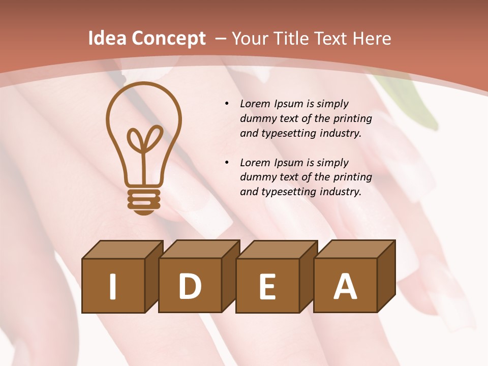 Closeup French Women PowerPoint Template