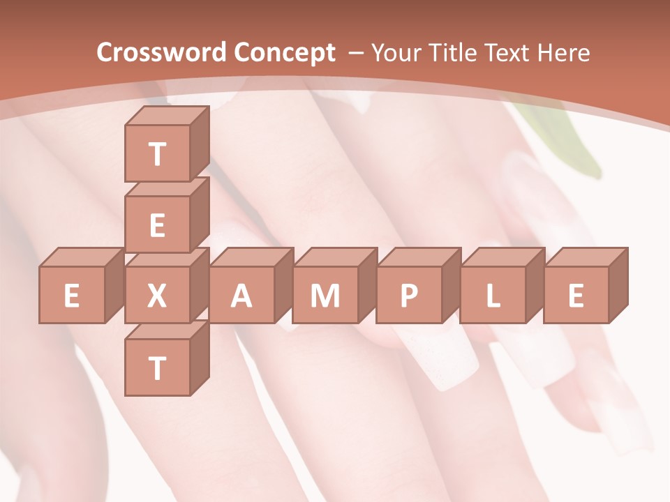 Closeup French Women PowerPoint Template