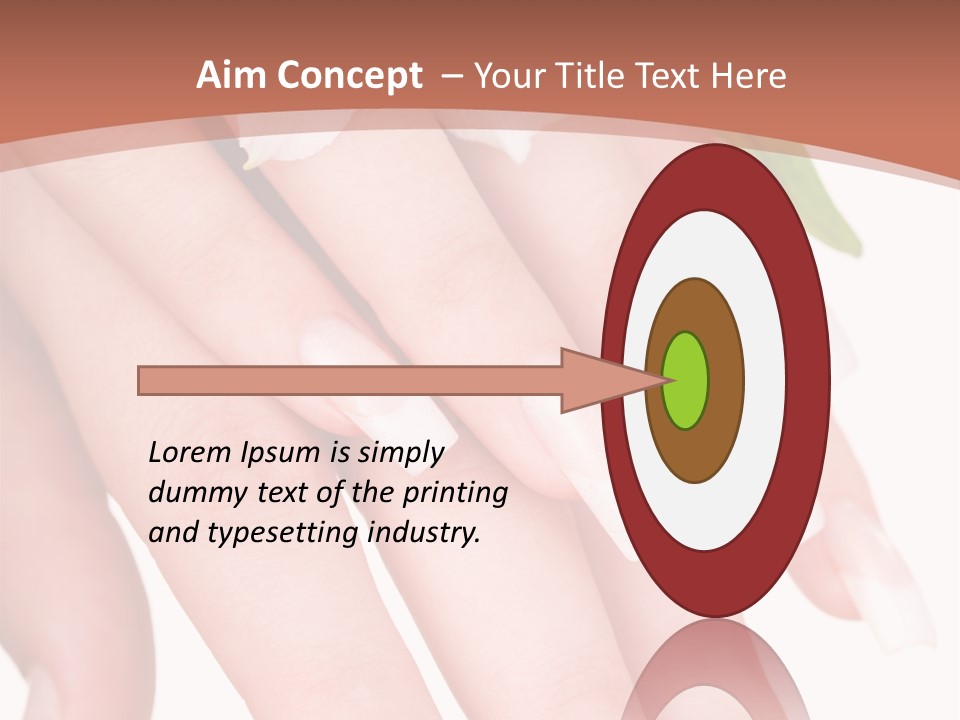 Closeup French Women PowerPoint Template