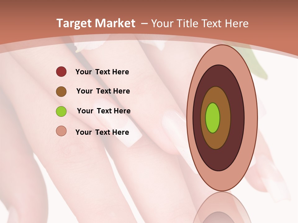 Closeup French Women PowerPoint Template