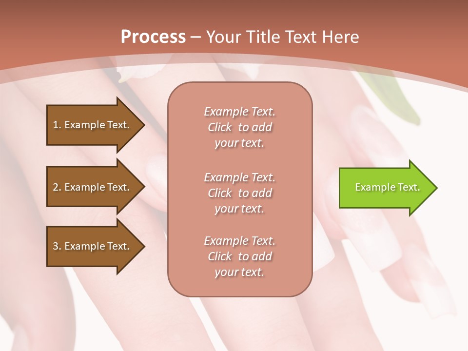 Closeup French Women PowerPoint Template