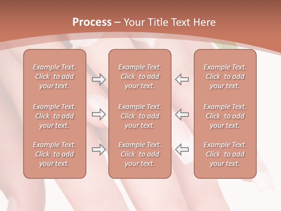 Closeup French Women PowerPoint Template