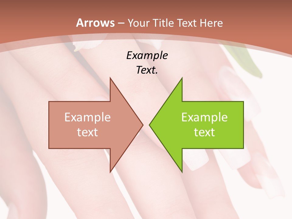 Closeup French Women PowerPoint Template