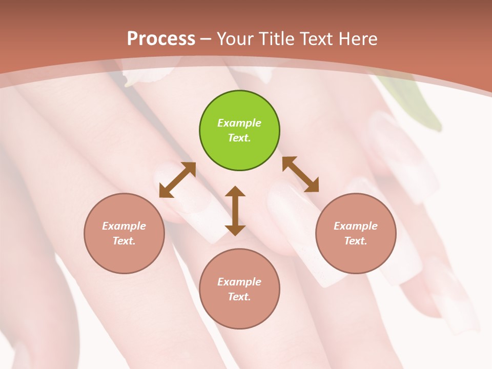 Closeup French Women PowerPoint Template