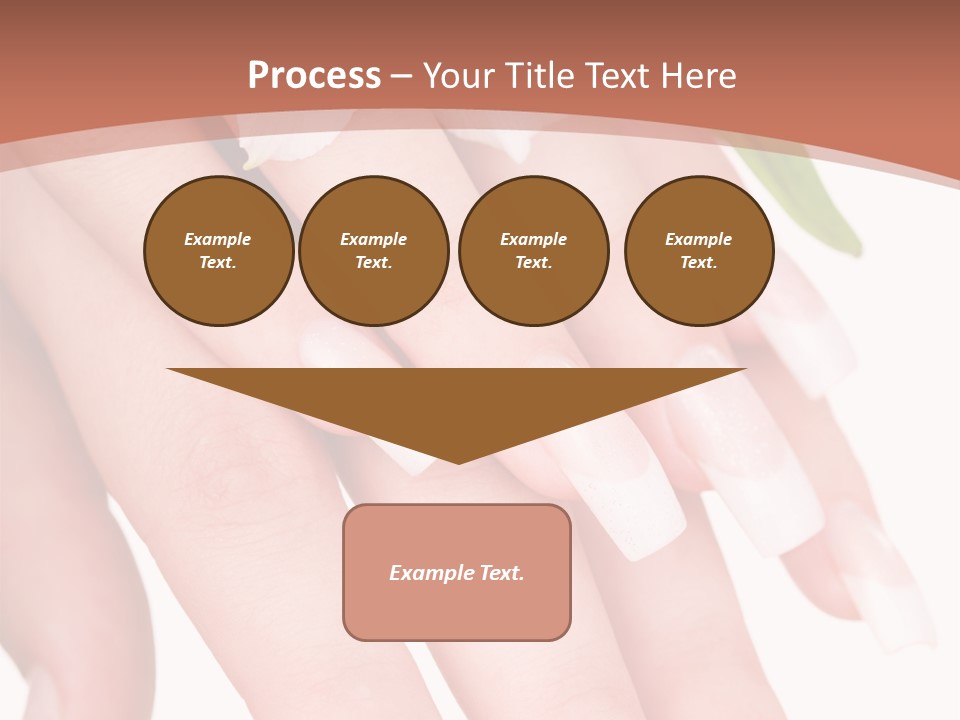 Closeup French Women PowerPoint Template