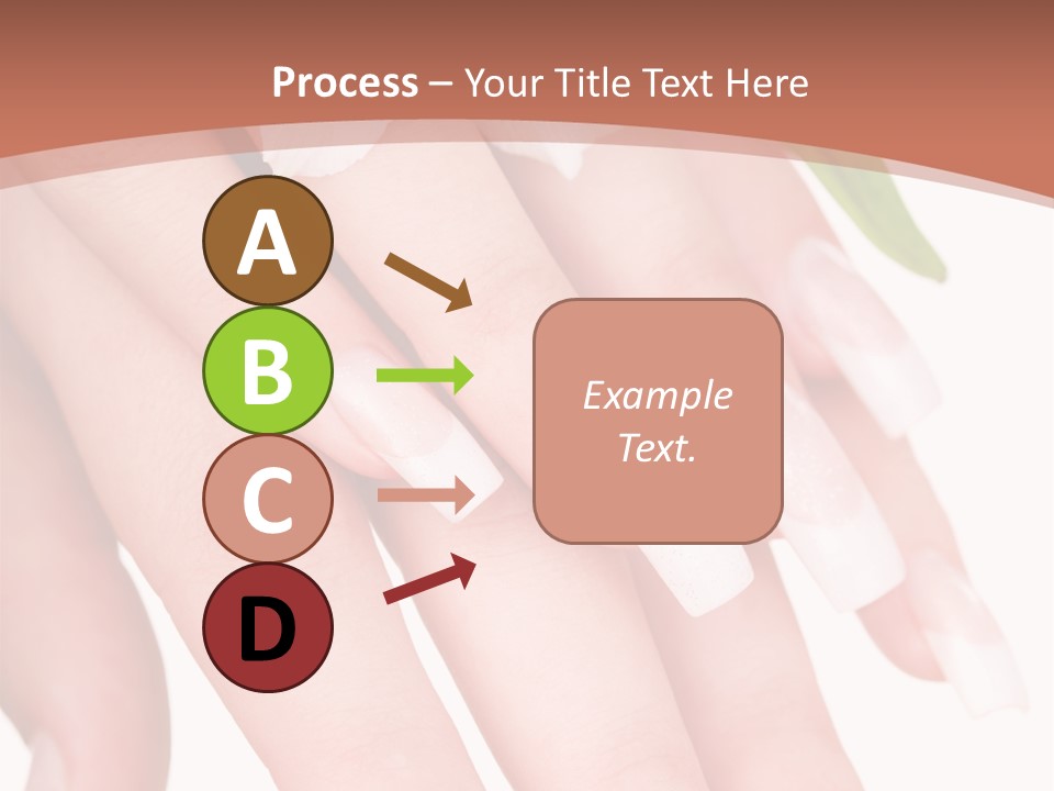 Closeup French Women PowerPoint Template