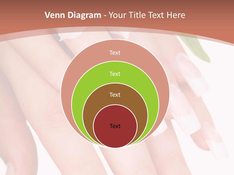 Closeup French Women PowerPoint Template