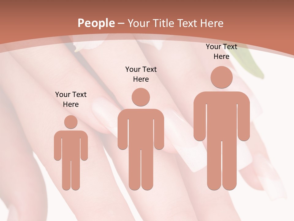 Closeup French Women PowerPoint Template