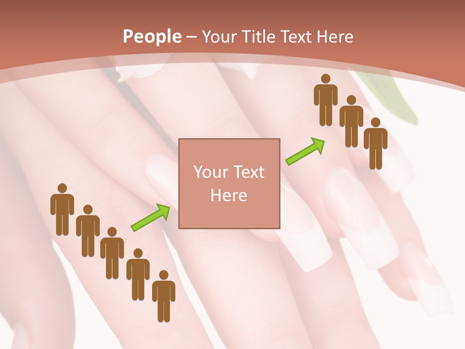 Closeup French Women PowerPoint Template