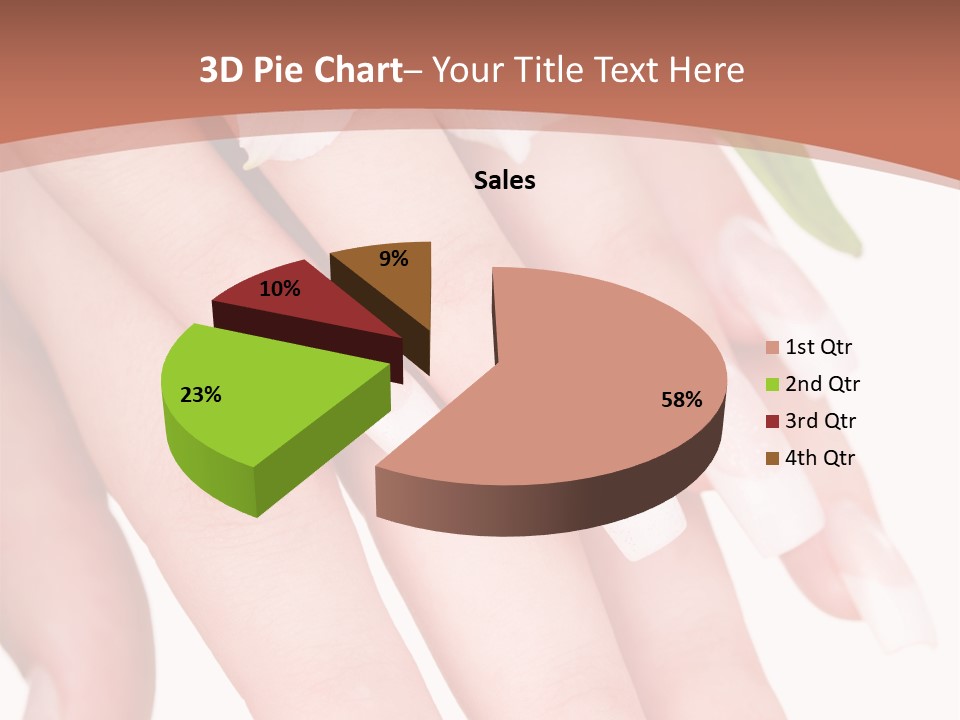 Closeup French Women PowerPoint Template
