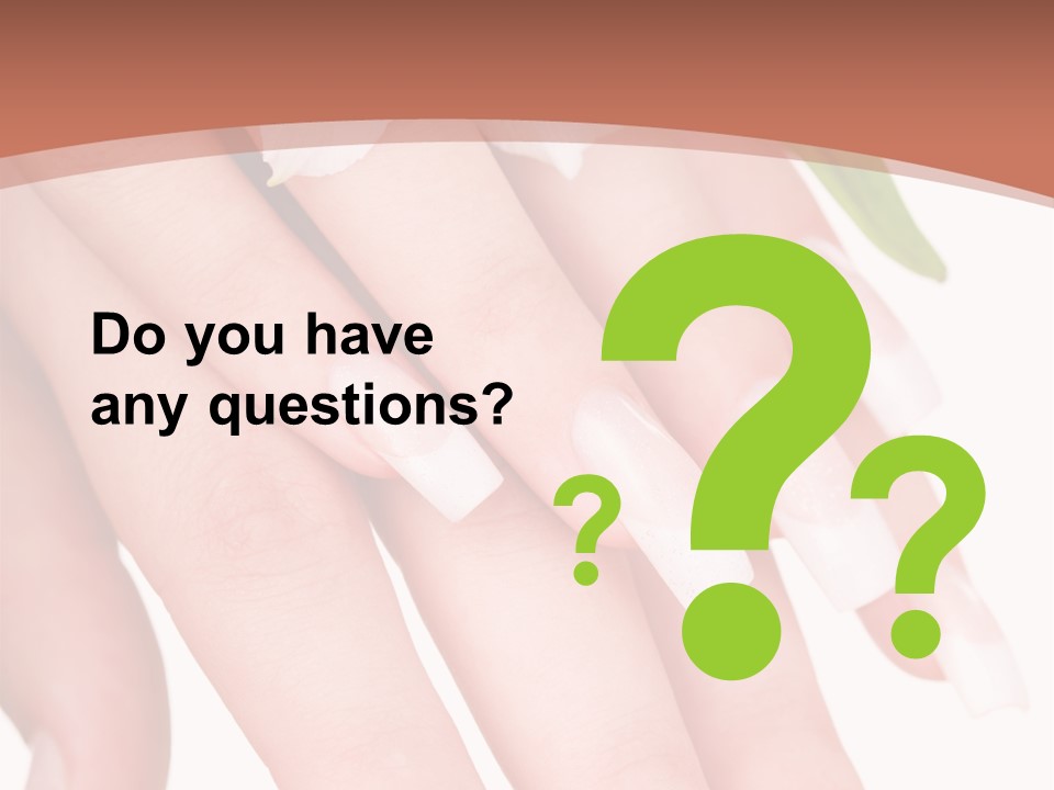 Closeup French Women PowerPoint Template