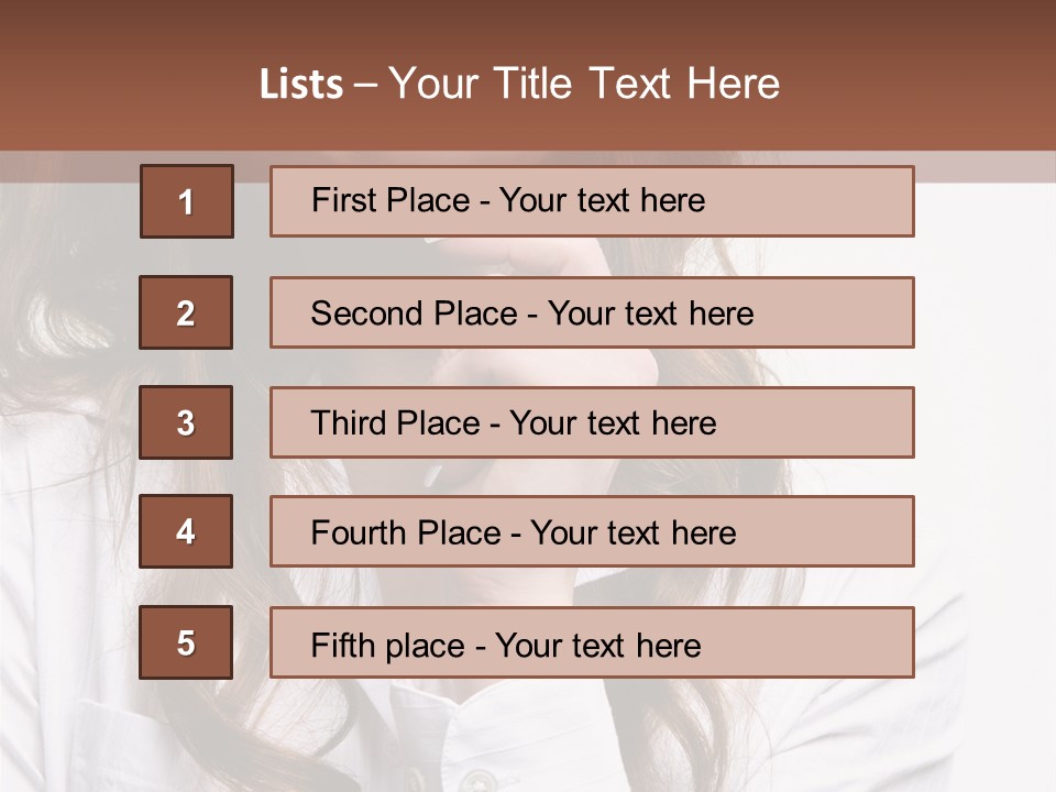 Beauty Glamour One PowerPoint Template