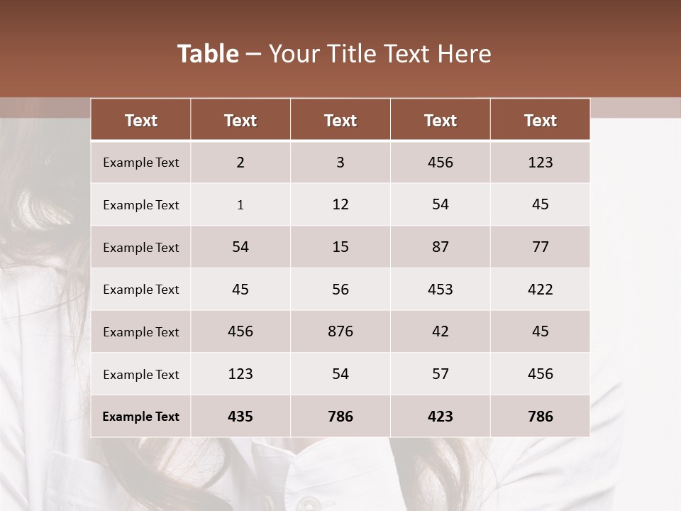 Beauty Glamour One PowerPoint Template