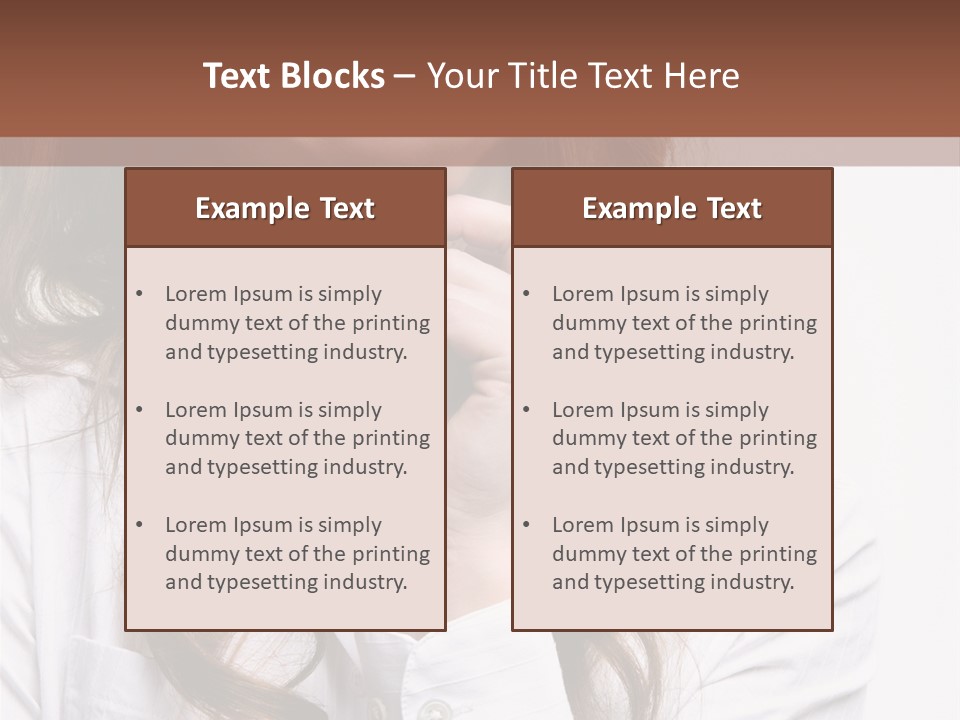 Beauty Glamour One PowerPoint Template